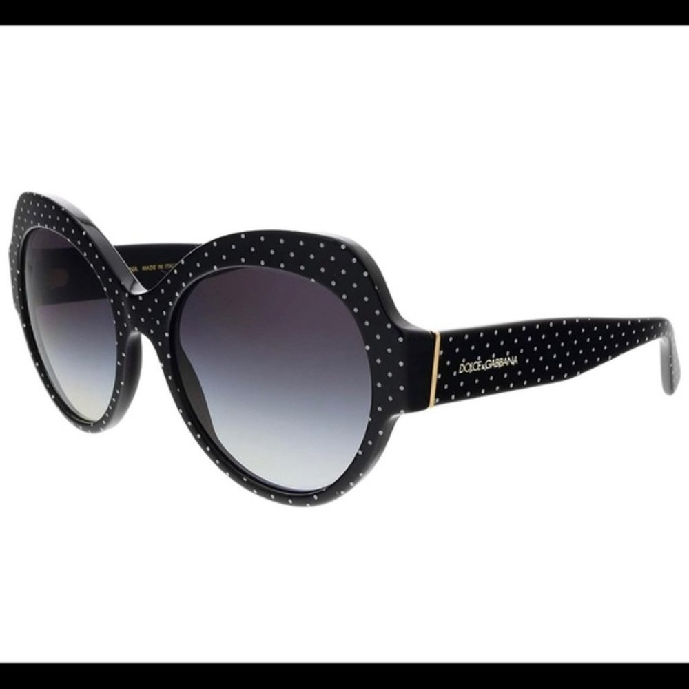 Authentic Dolce & Gabbana polka dot sunglasses